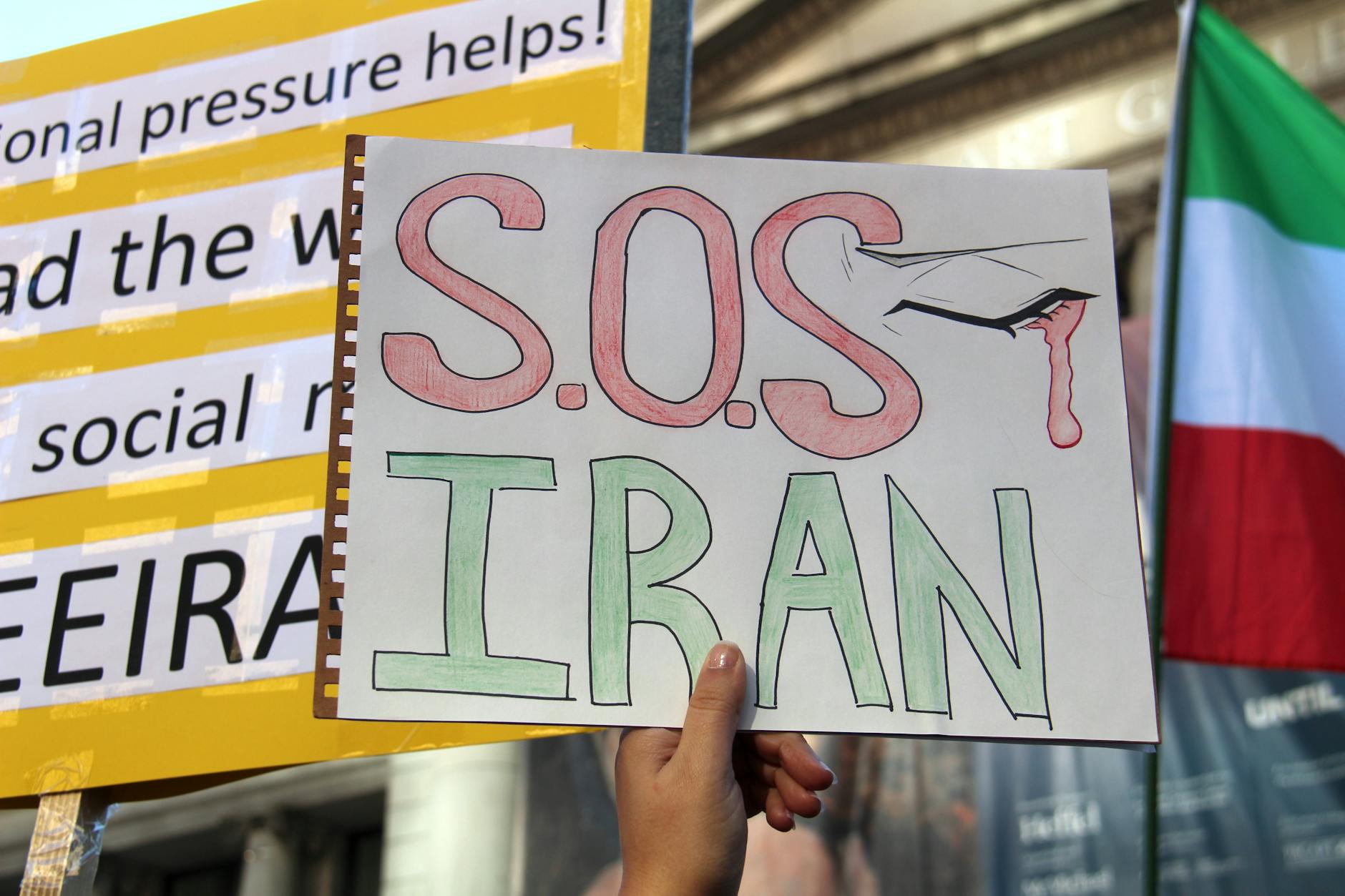 Iran Us Symbolbild zum Thema Iran Us