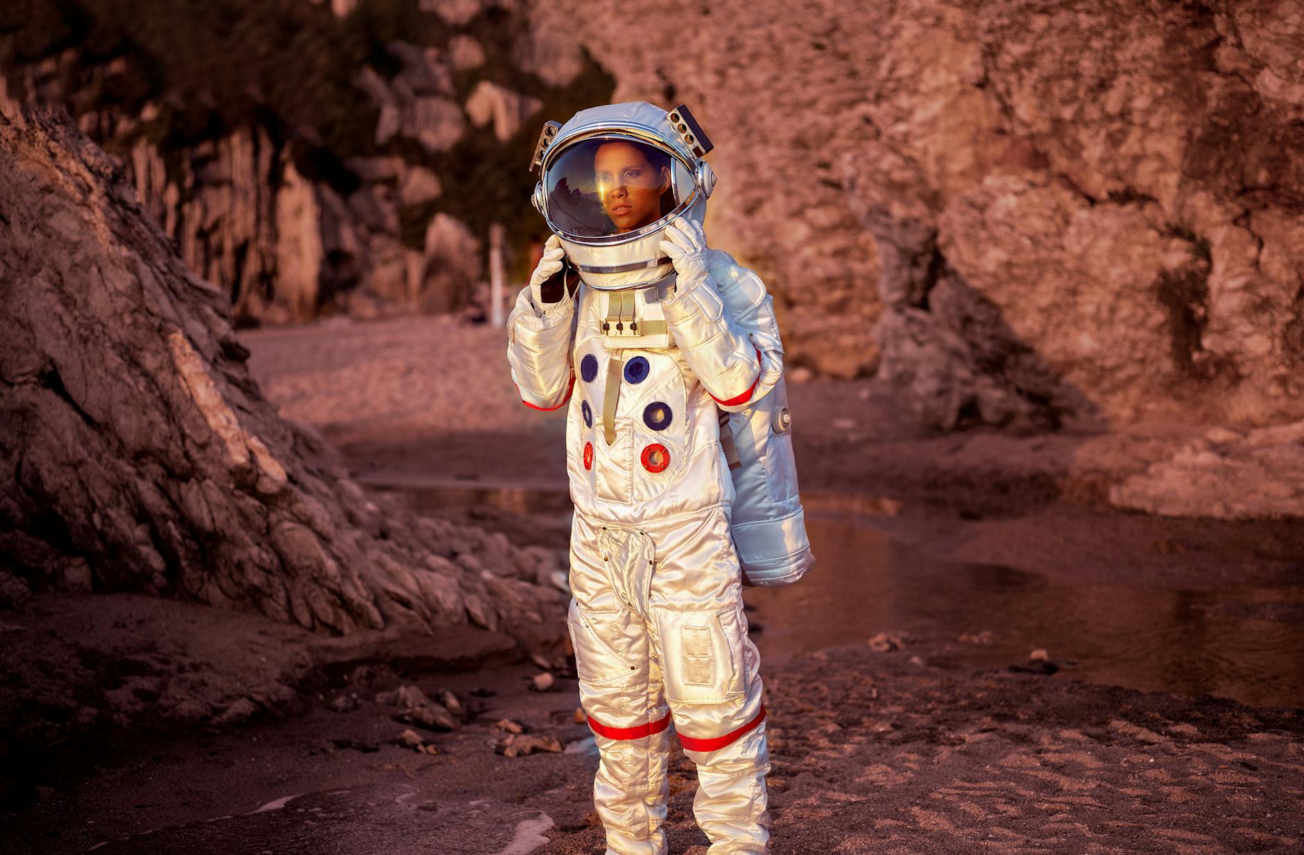 Neil Armstrong Detailansicht: Neil Armstrong