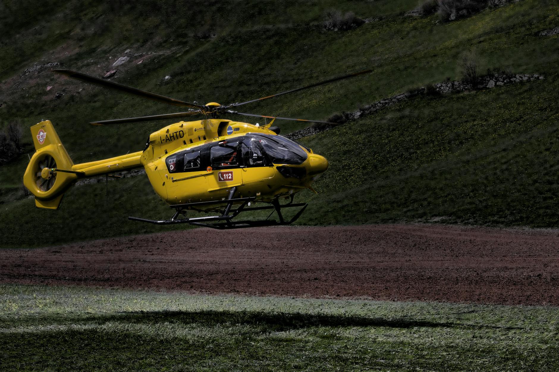 Symbolbild zum Thema Rettungshubschrauber