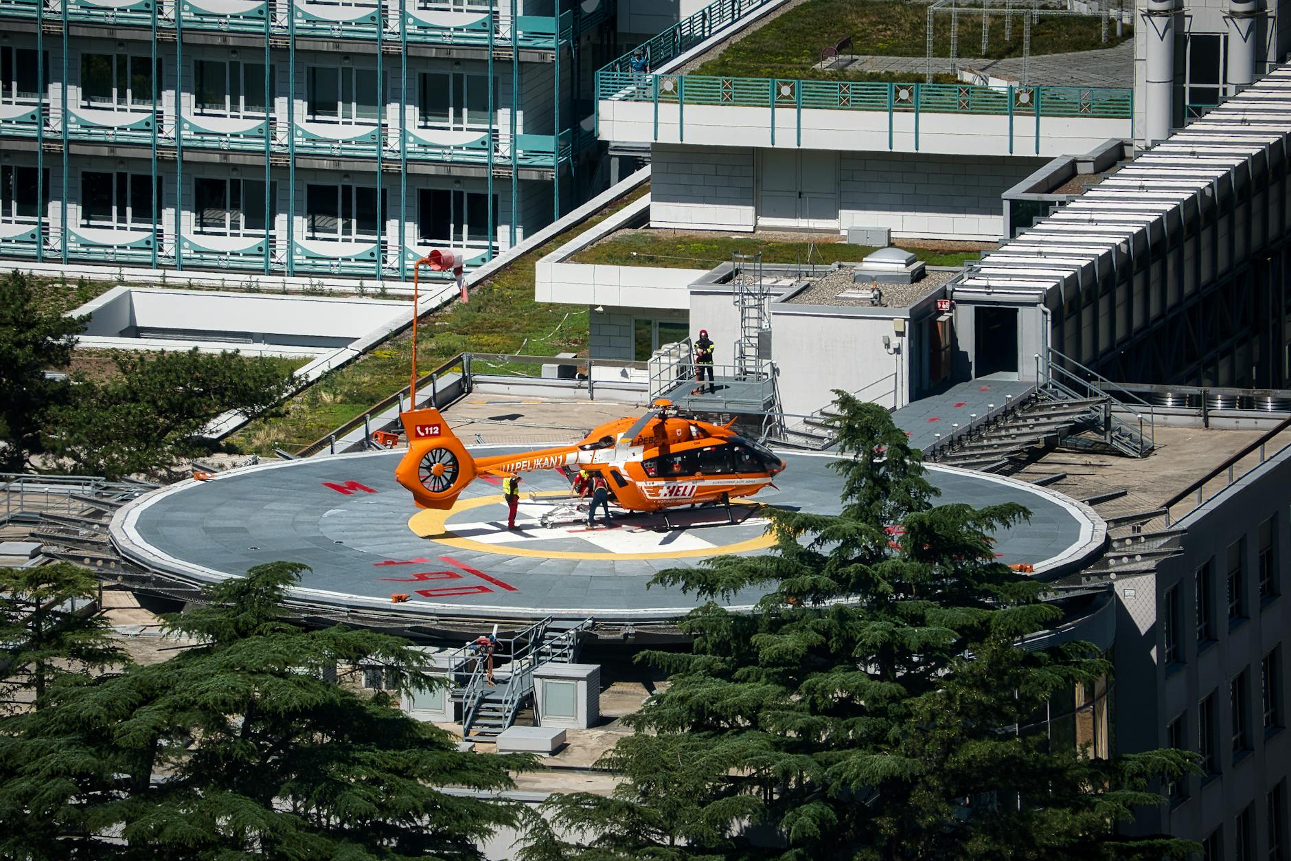 Detailansicht: Rettungshubschrauber