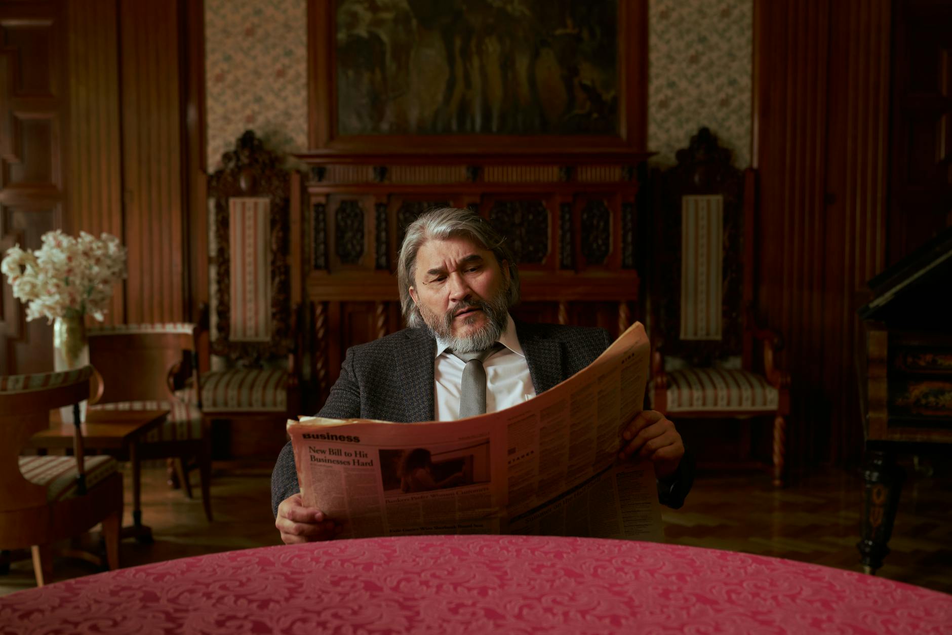 Detailansicht: Schauspieler Aram Arami