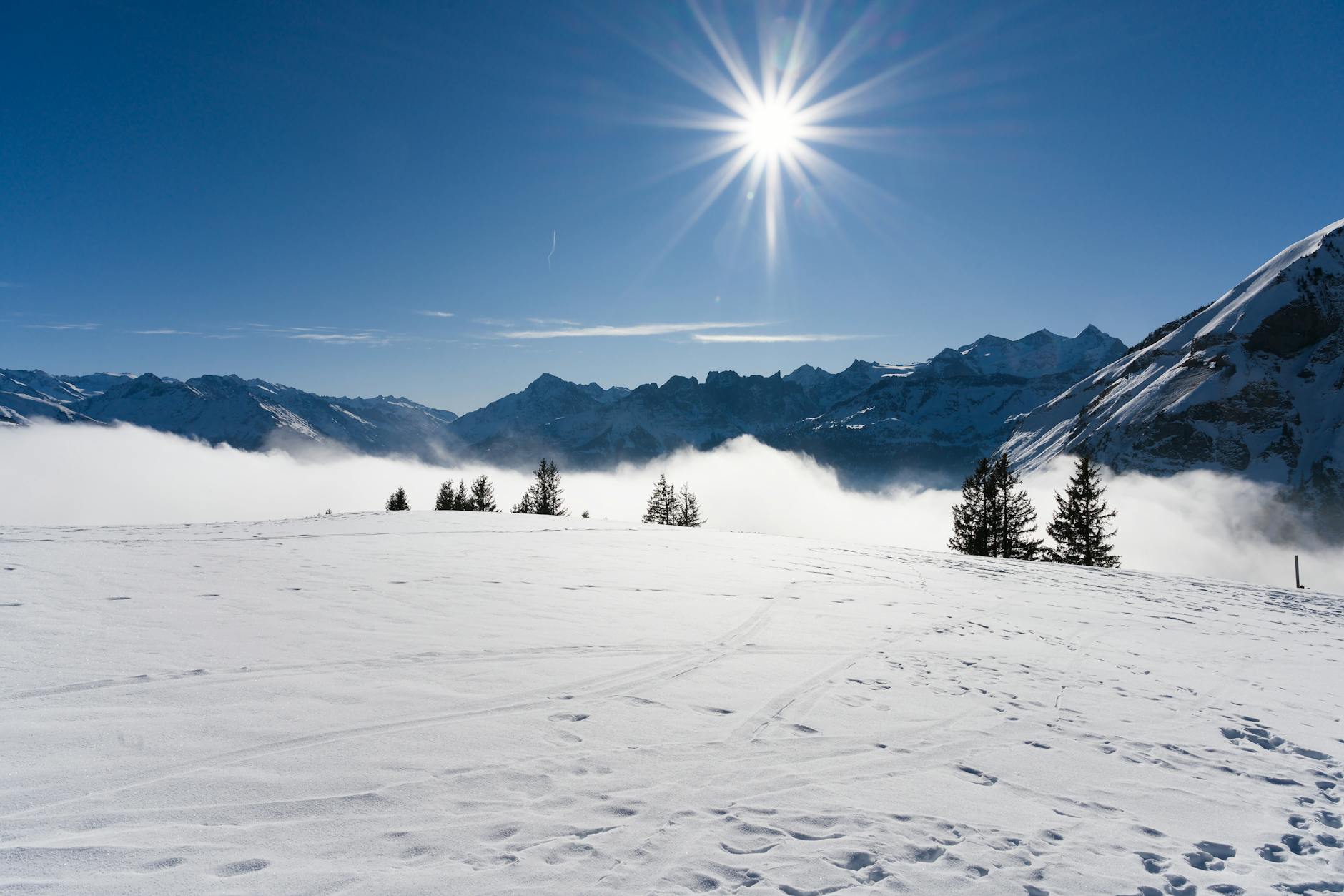 Symbolbild zum Thema Schnee Schweiz