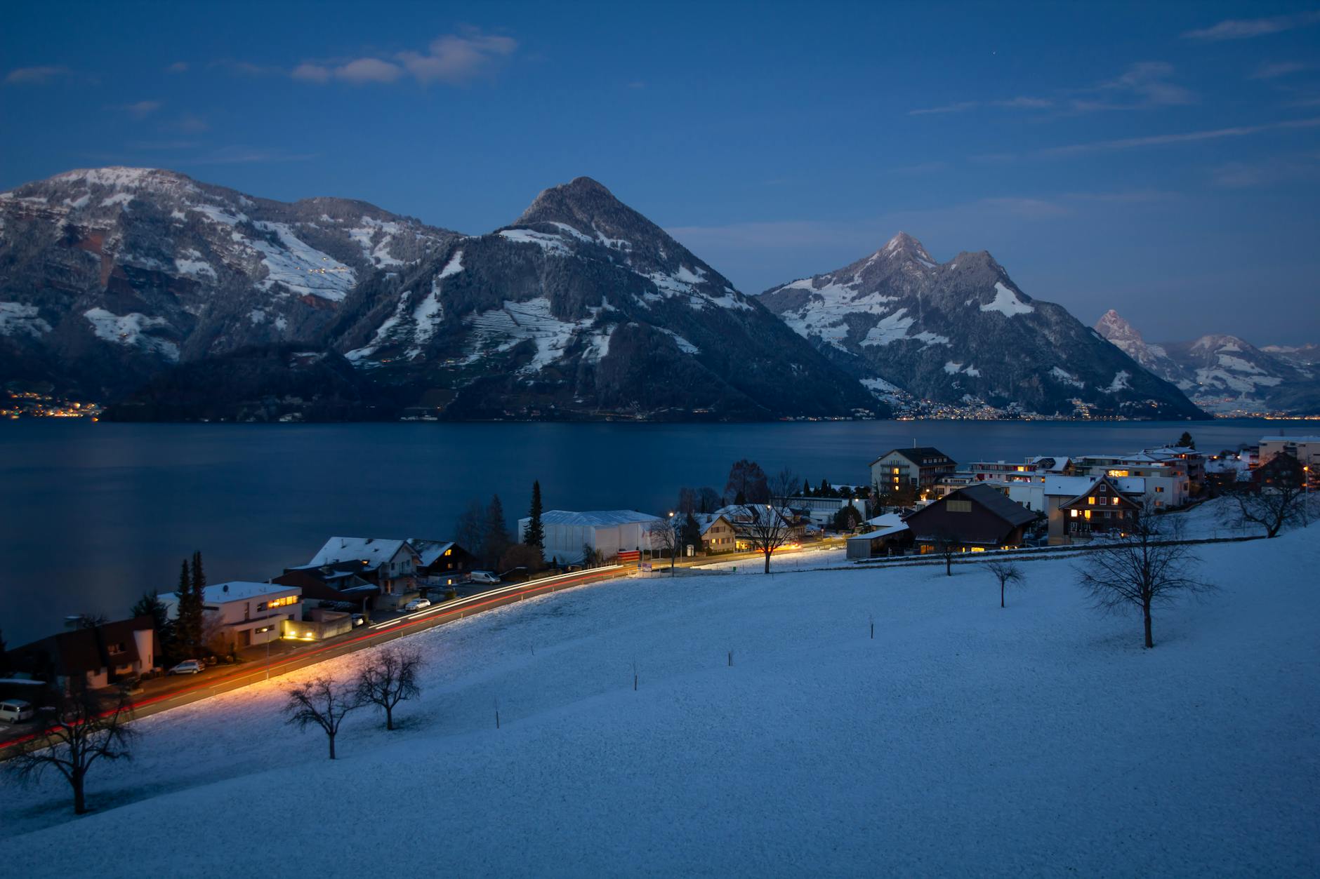 Detailansicht: Schnee Schweiz