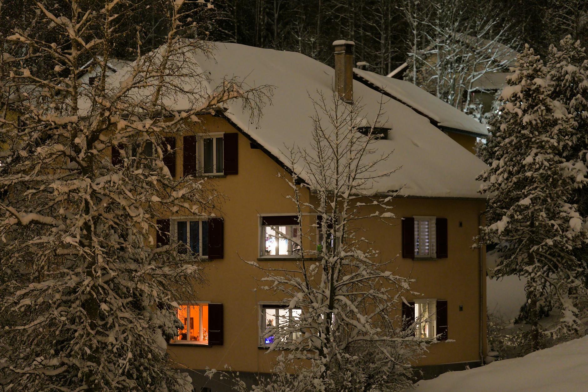Schneefall Schweiz Symbolbild zum Thema Schneefall Schweiz