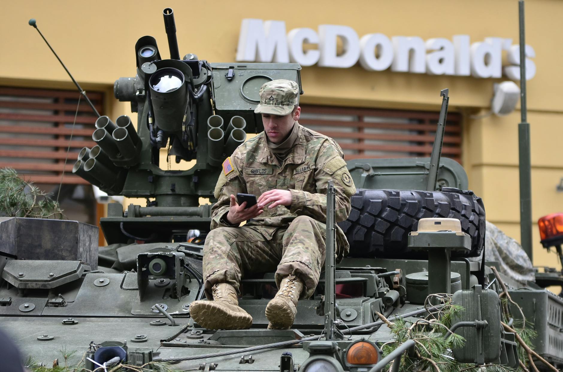 Trump Polen Soldaten Symbolbild zum Thema Trump Polen Soldaten