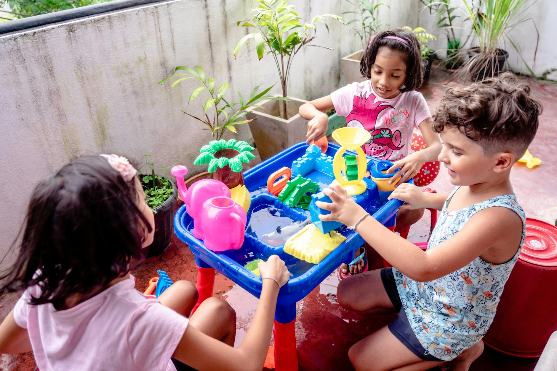 Illustration zu Wasserspielzeug Kinder