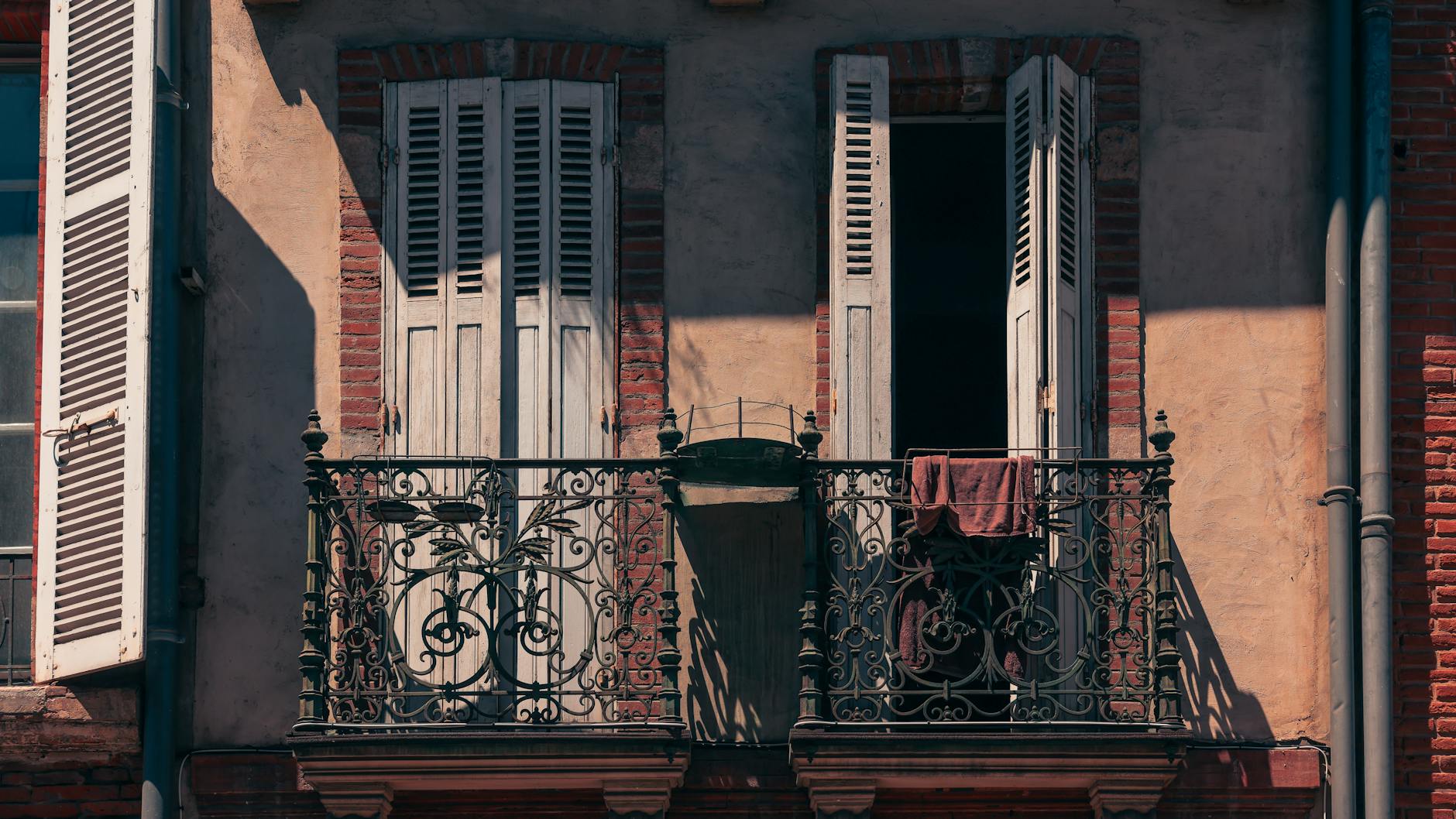 Detailansicht: Whirlpool Balkon