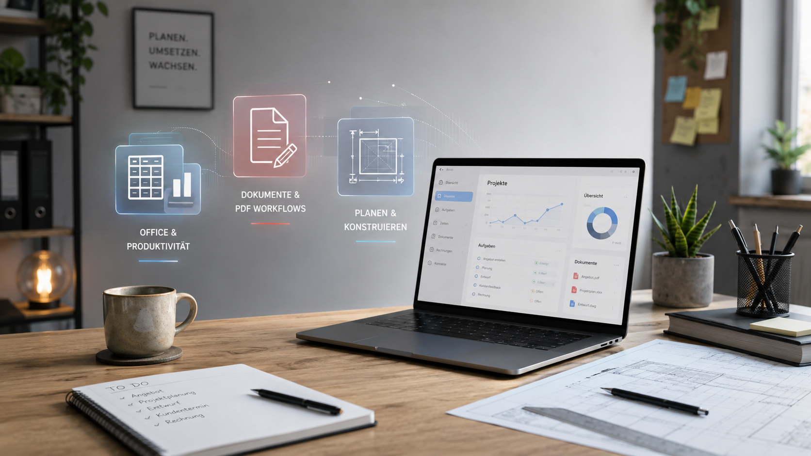 Microsoft, Adobe und Autodesk Produkte für Einzelunternehmen: Welche Software im Arbeitsalltag wirklich hilft